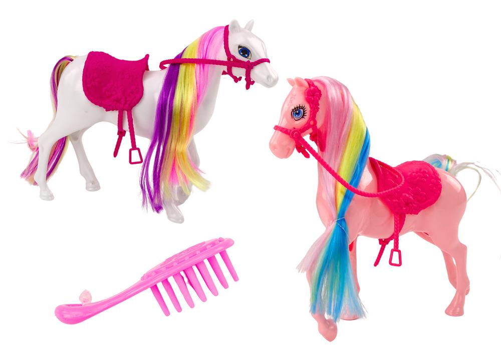 Figurine Horse With Colorful Mane