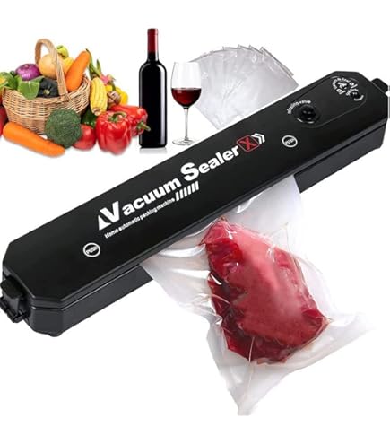 الة تختيم الأكياس و سحب الهواء