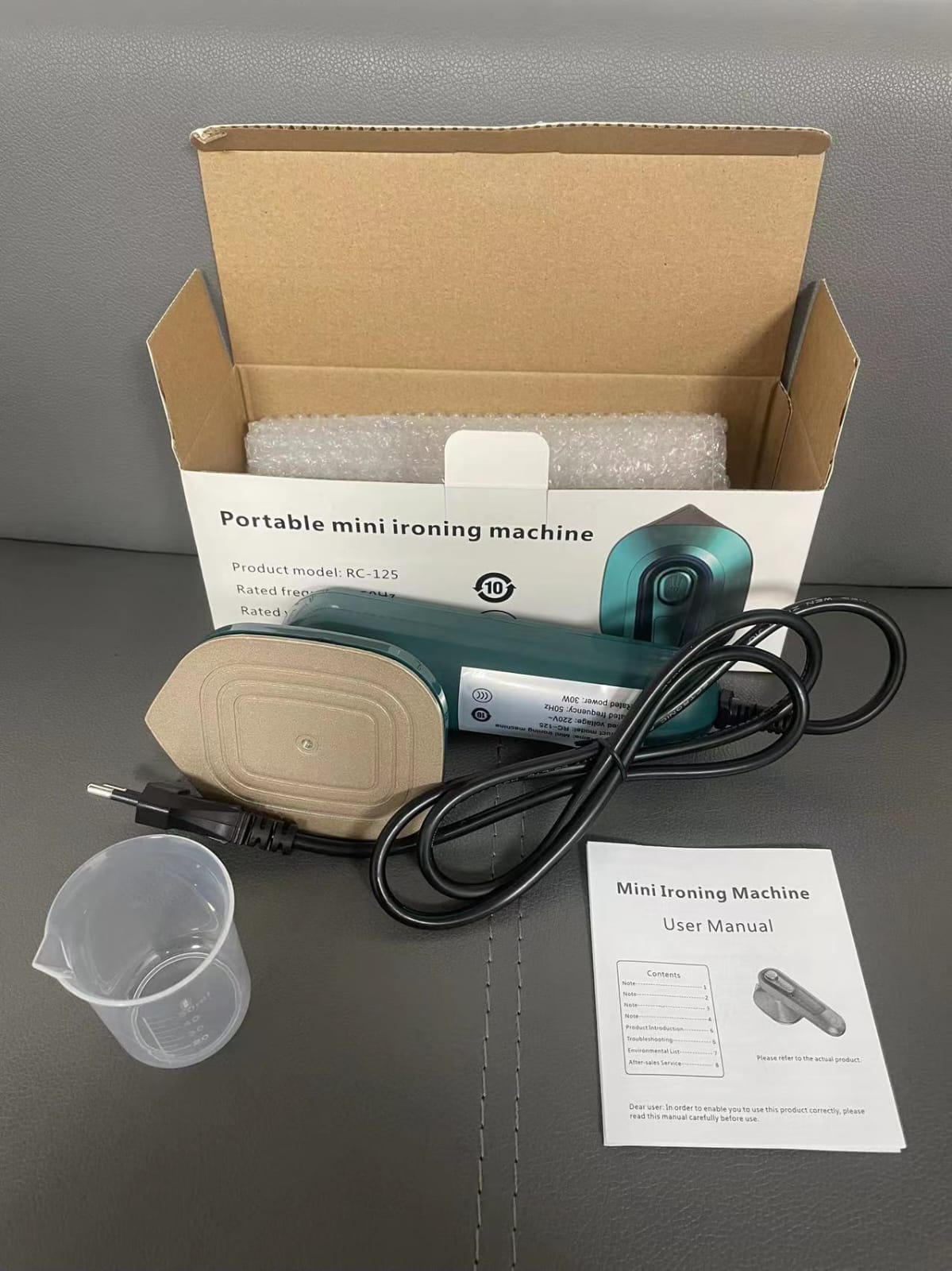 Small ironing machine