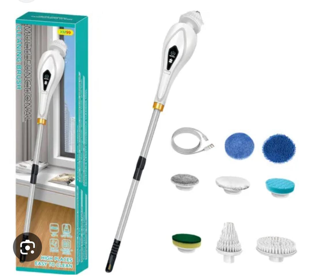 فرشاة التنظيف الكهربائية متعددة الاستعمالات