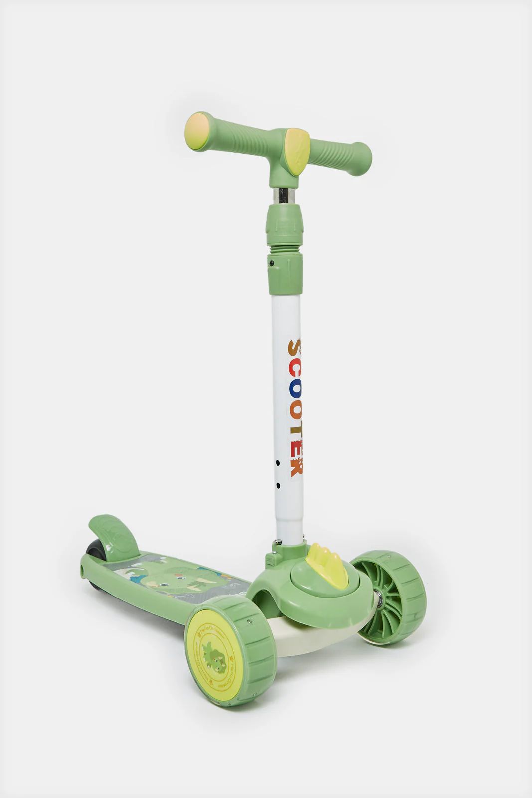 Green kids Push Scooter