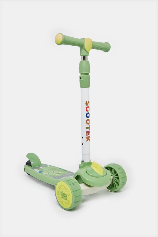 Green kids Push Scooter