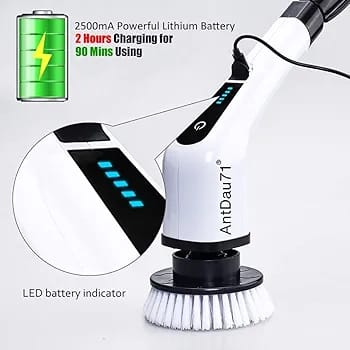 Electric cleaning brush
