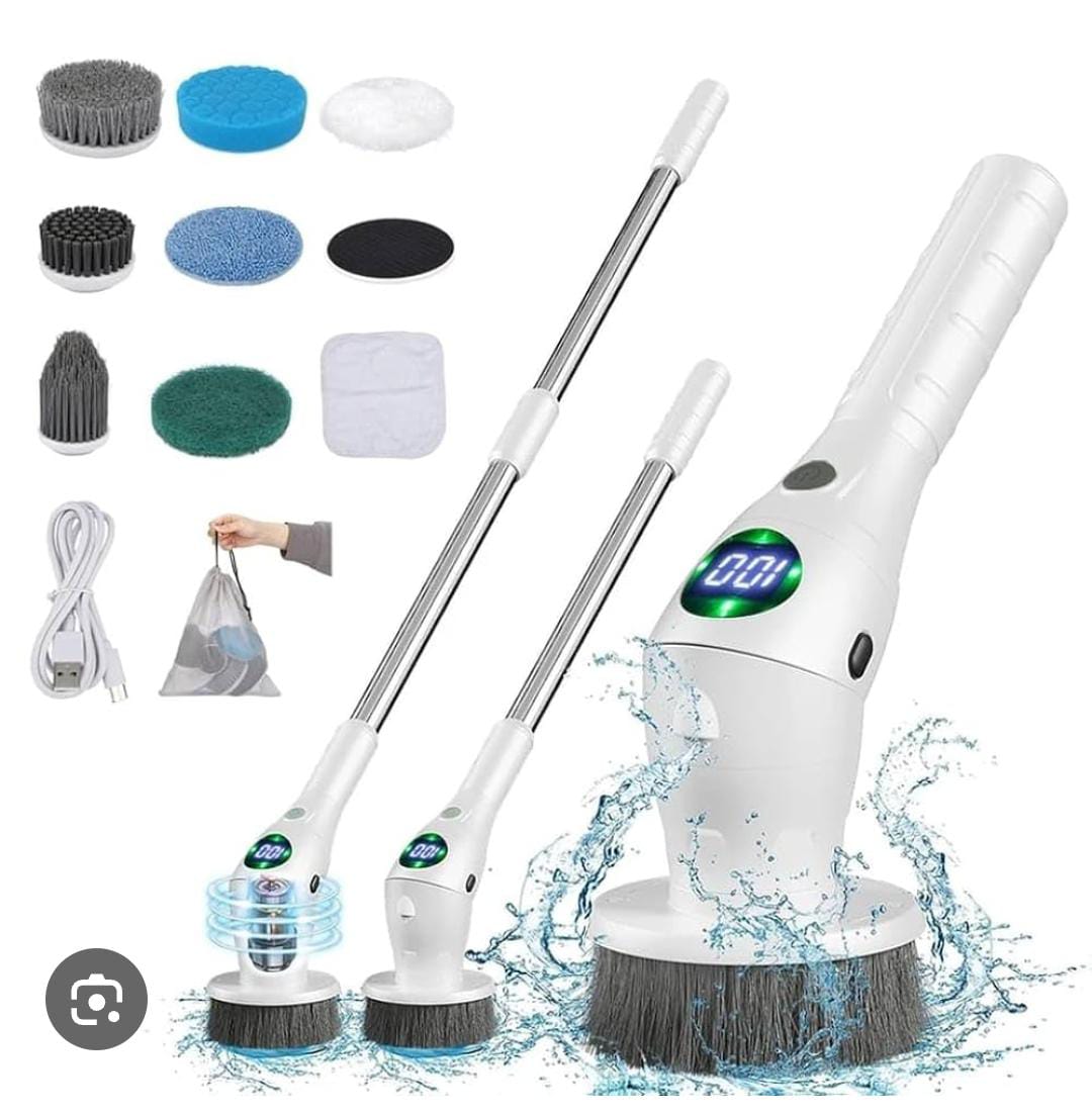 فرشاة التنظيف الكهربائية متعددة الاستعمالات