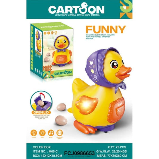 بطة مع البيض