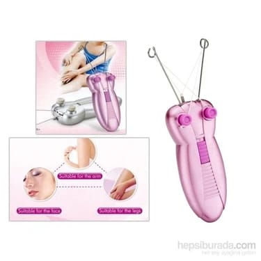 لإزالة الشعر بالخيط