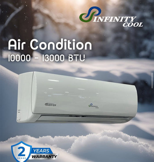 Infinity 10000/13000 Btu AC INVERTER cool