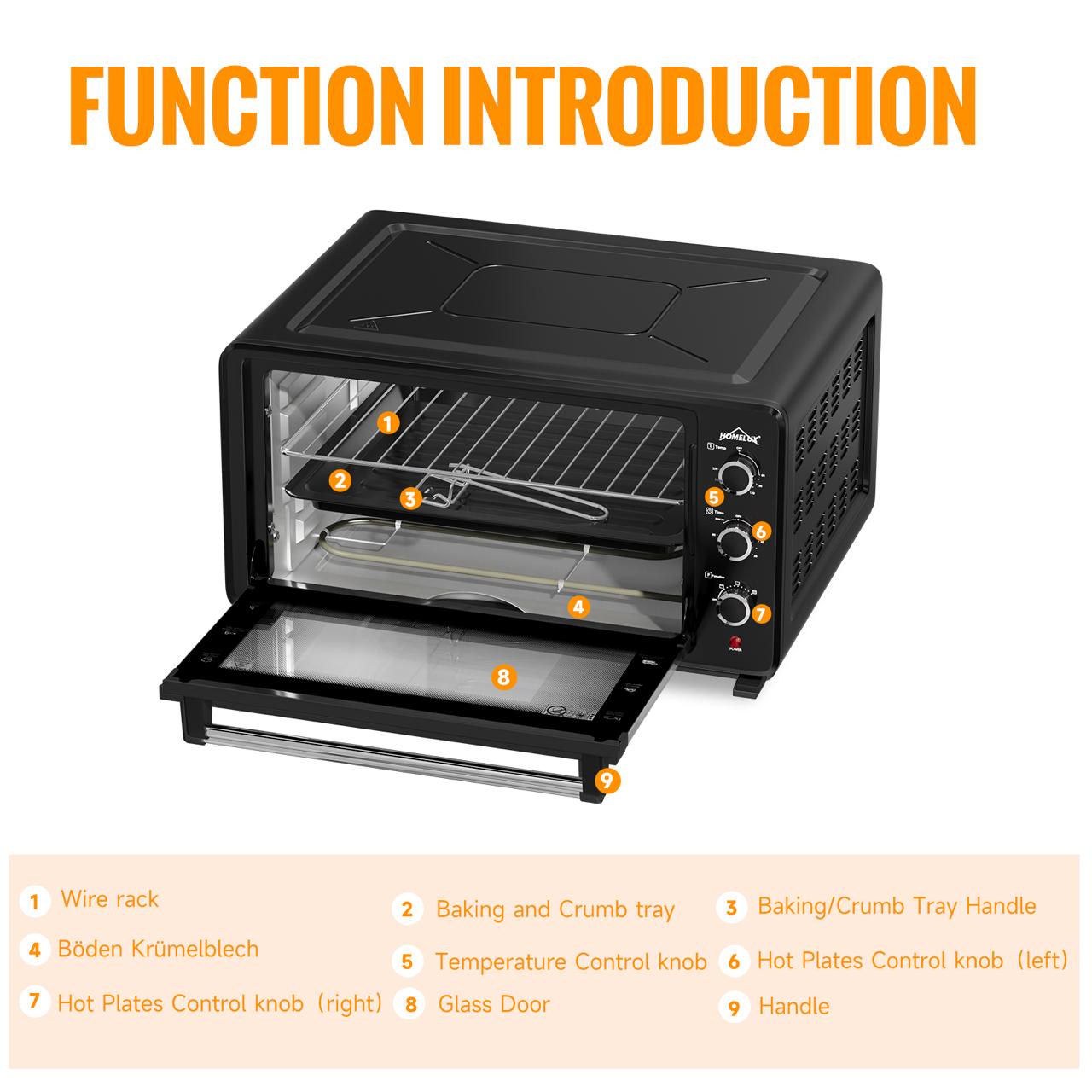 ELECTRIC OVEN 48L