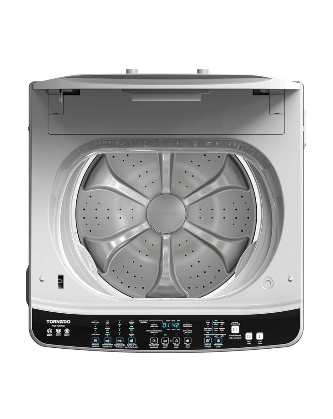 TORNADO Washing  Top Automatic 17 Kg,